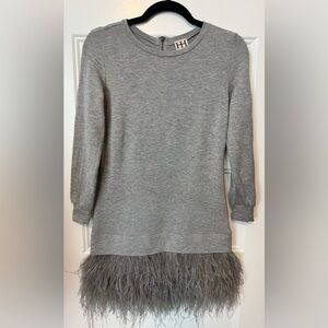 Haute Hippie Feather Dress Size Small